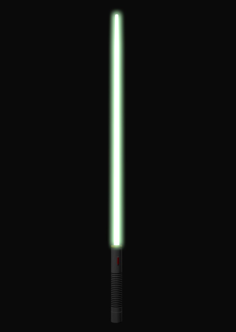 Low Poly Lightsaber preview image 1